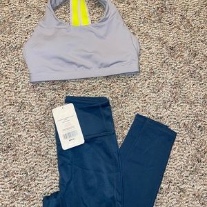 SOLD Fabletics sports bra and leggings